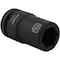 Dynamic 1" Drive Deep Socket, Black Phosphate, Tools 1-1/8" X 1" Drive, 6 Point Deep Length D025536 - alternate 3